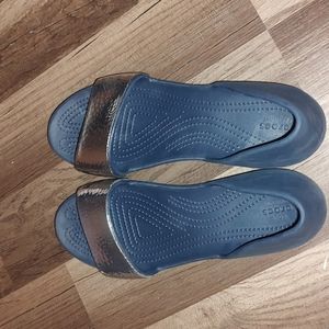 Crocs Women's Lina Embellished Dorsay Ballet Flat